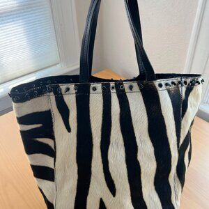 Zara zebra bag tote